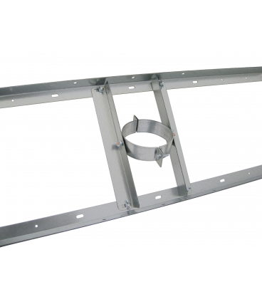 Double paroi pellets support au toit renforcé Double paroi pellets support au toit renforcé