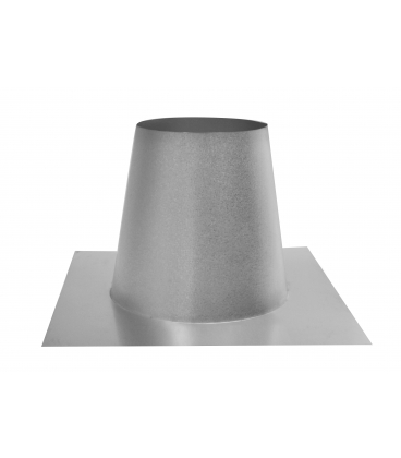 Solin inox toit plat à étancher double paroi Solin inox toit plat à étancher double paroi
